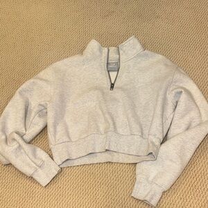 Aritzia TNA cozy quarter zip